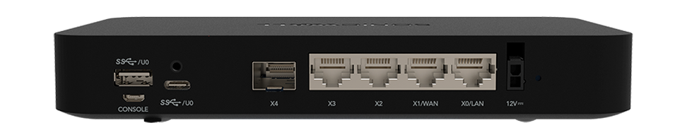 SonicWall TZ80 Firewall back